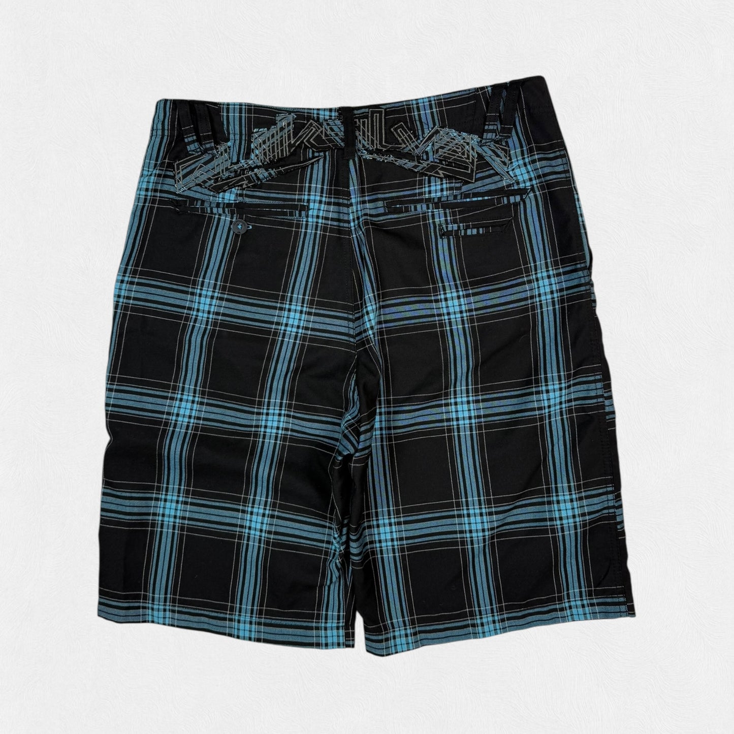Vintage Quiksilver baggy checkered shorts (W34)