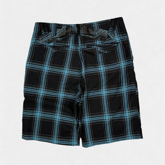Vintage Quiksilver baggy checkered shorts (W34)