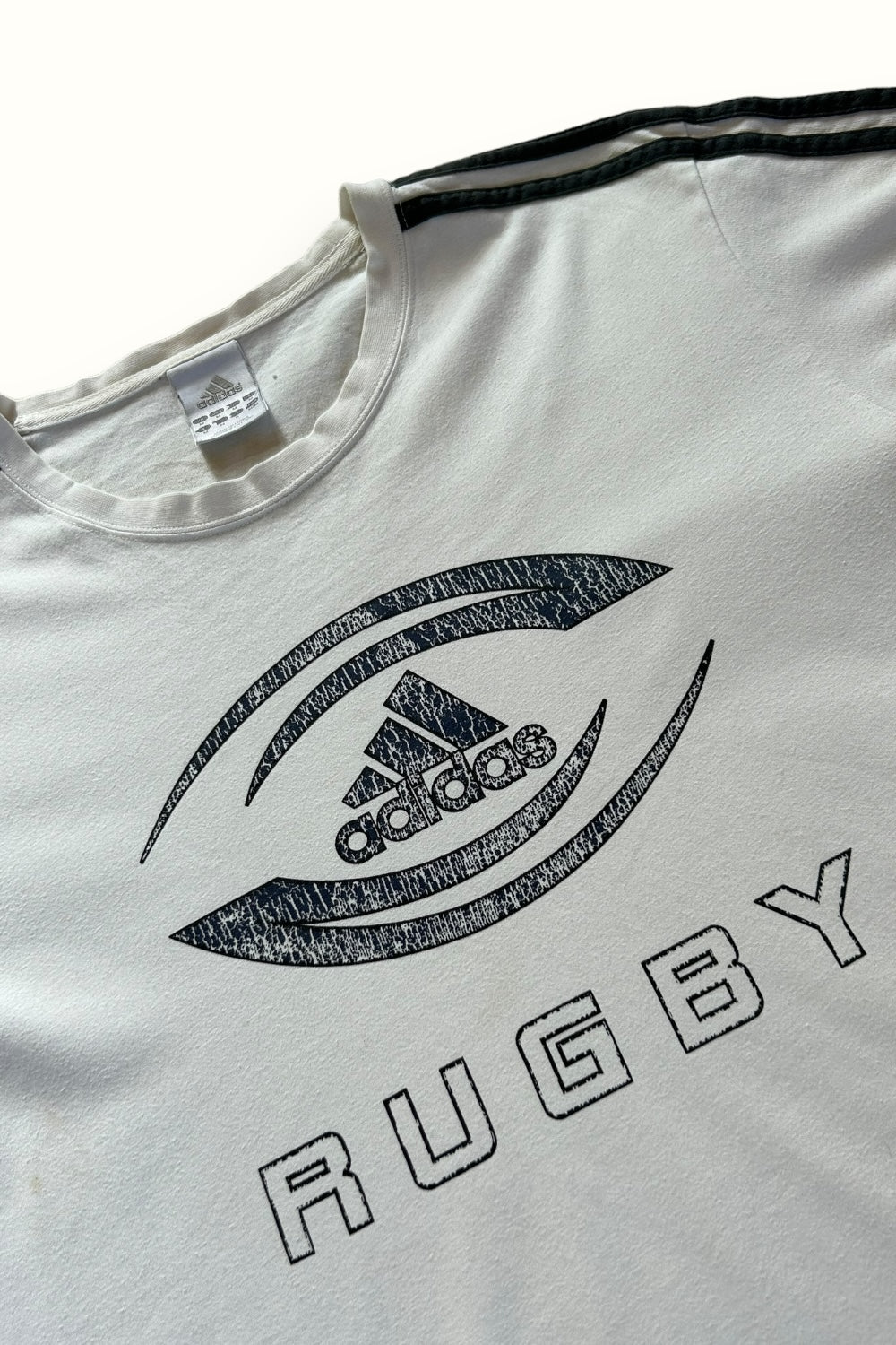 Vintage Adidas rugby tee (M)