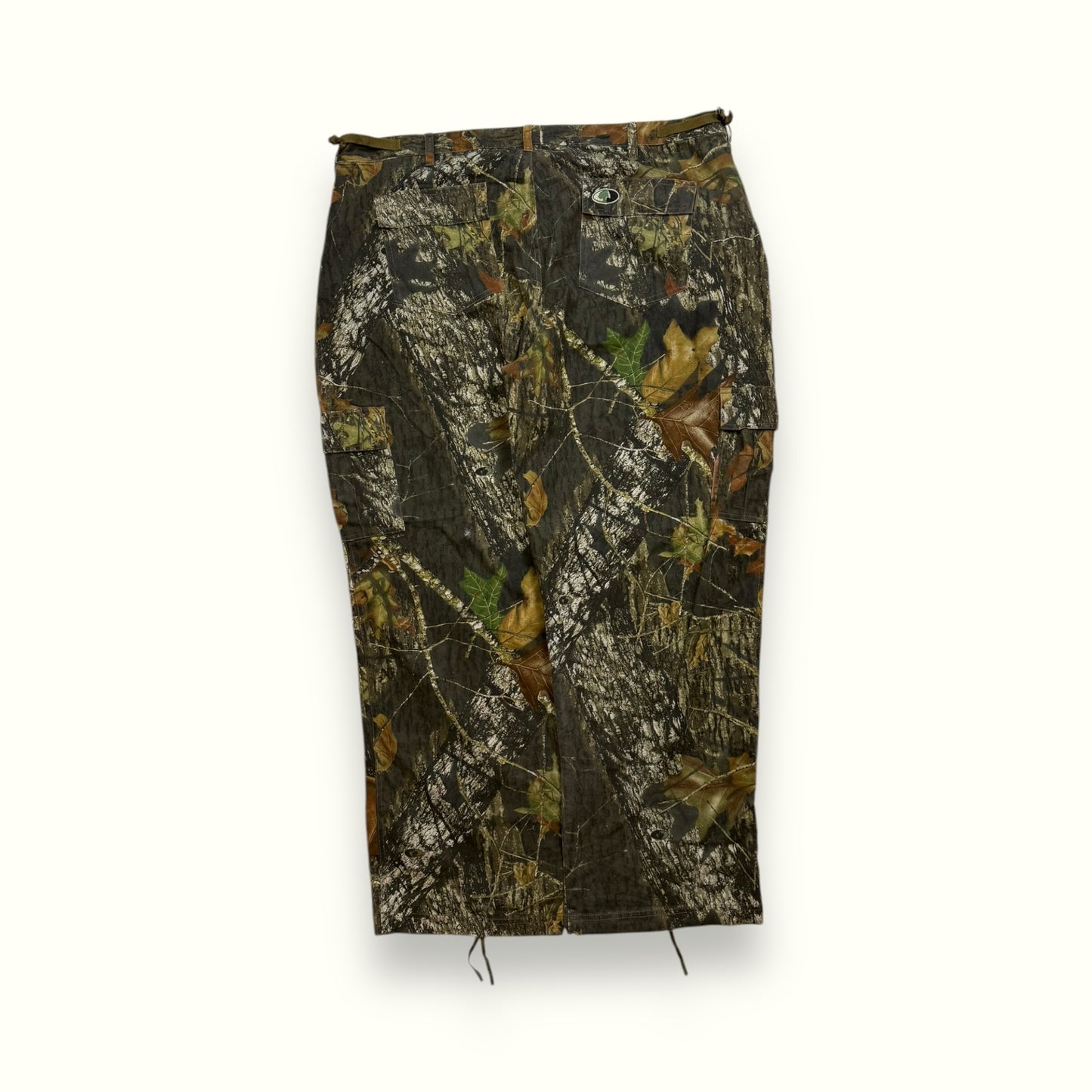 Vintage Russell athletic outdoors real tree baggy cargo pants (W46)