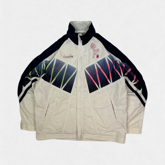 Vintage Italy 1993/94 Diadora football track jacket (XL)