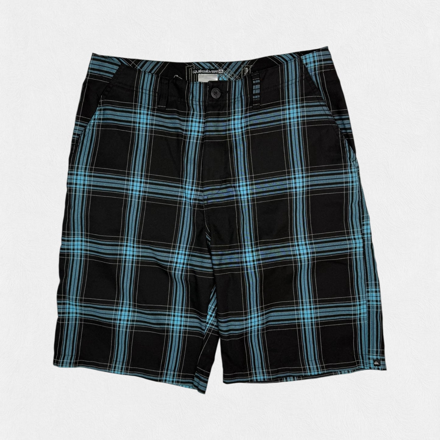 Vintage Quiksilver baggy checkered shorts (W34)