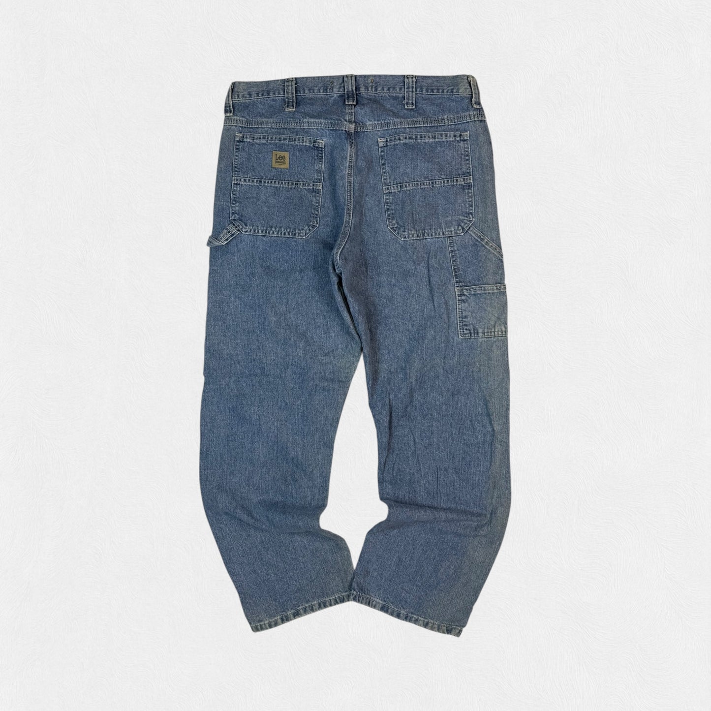 Vintage Lee dungarees baggy carpenter jeans (W36)