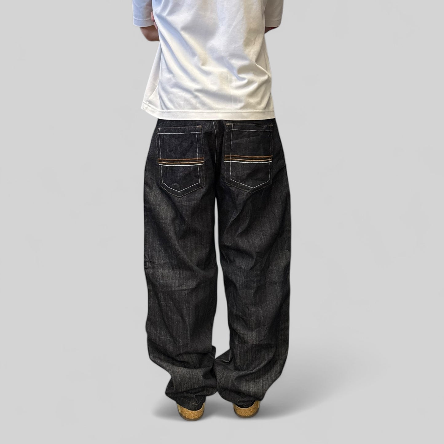 Vintage baggy hip hop denim jeans (W36)