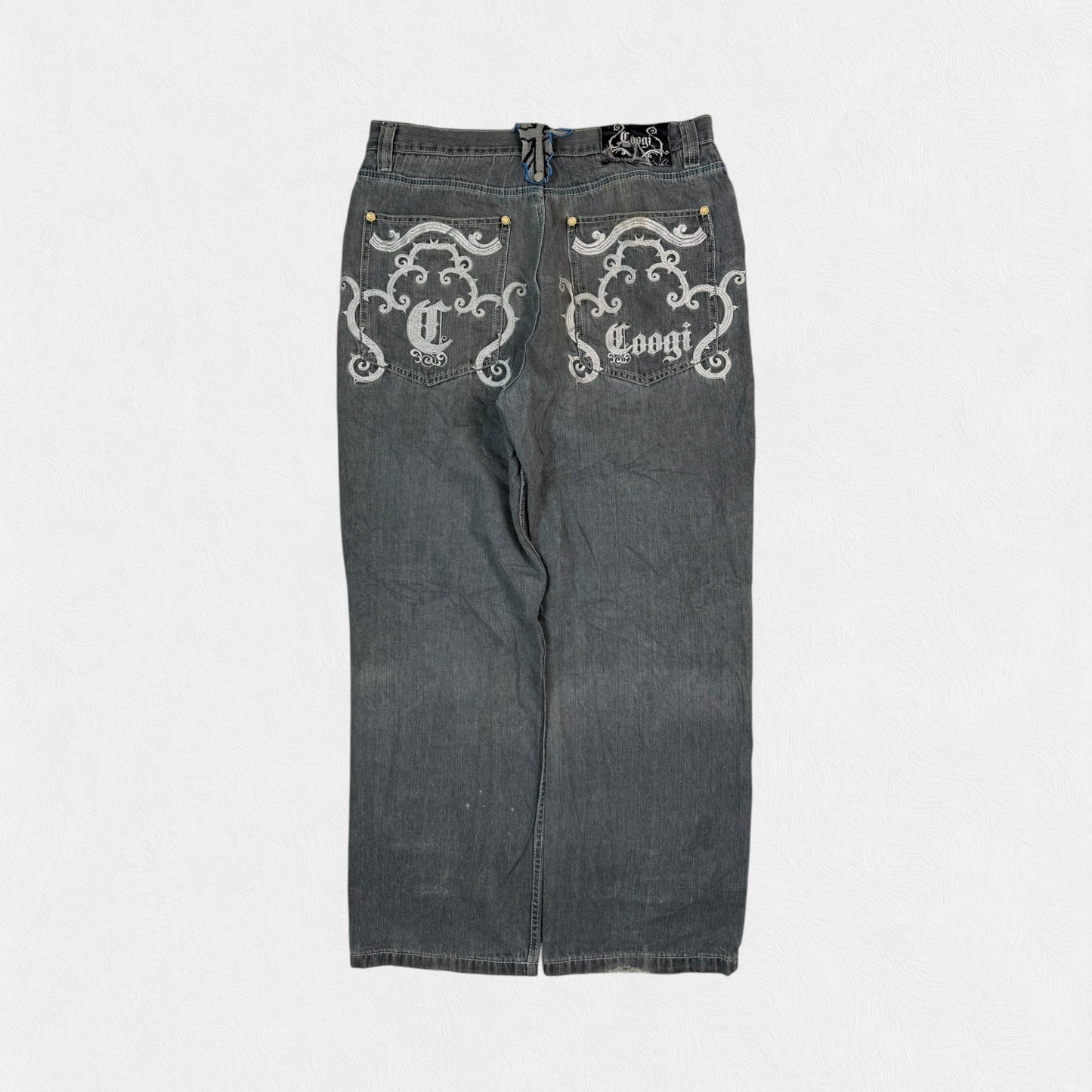 Vintage Y2K Coogi baggy hip hop jeans (W34)