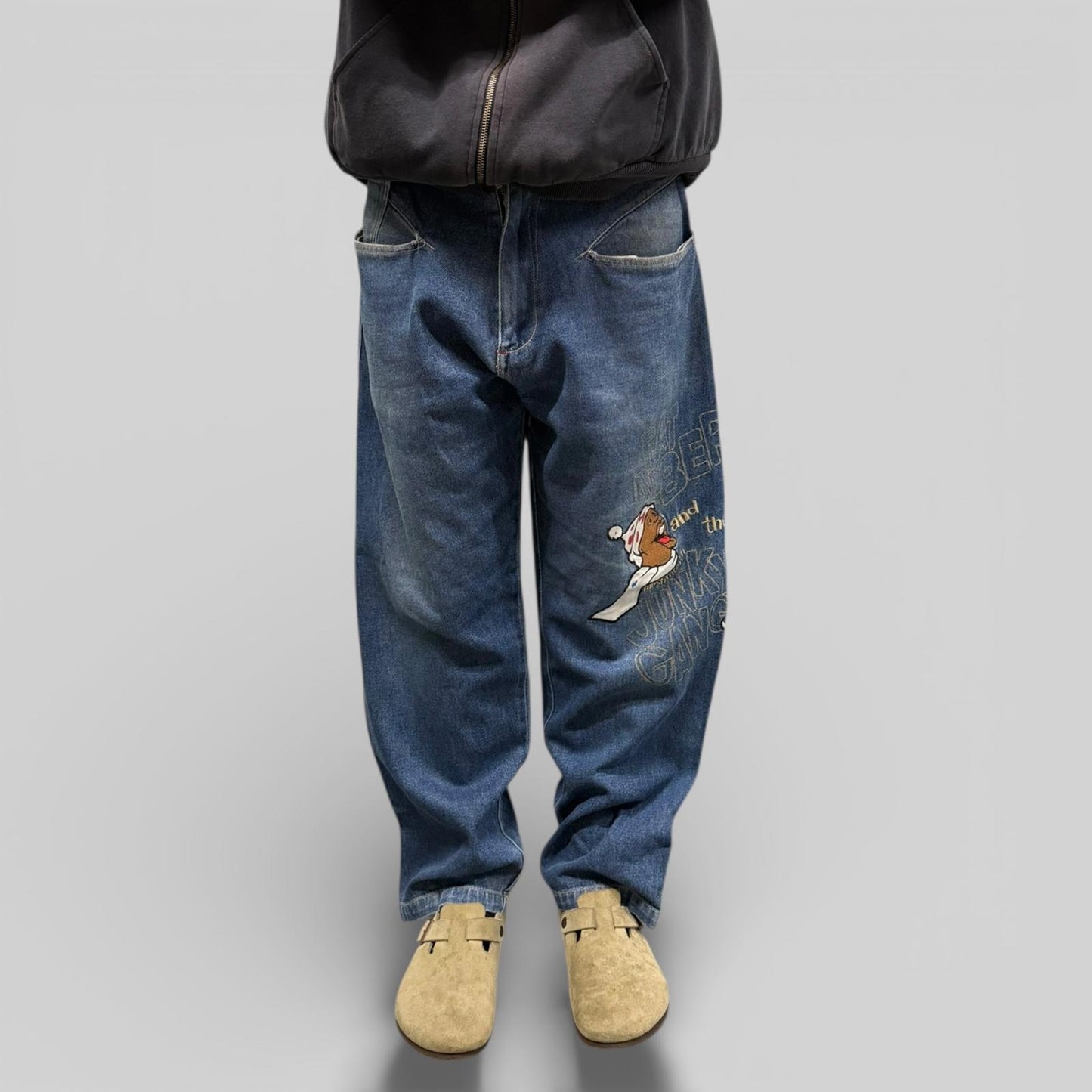 Vintage FUBU baggy hip hop Jeans (W34)