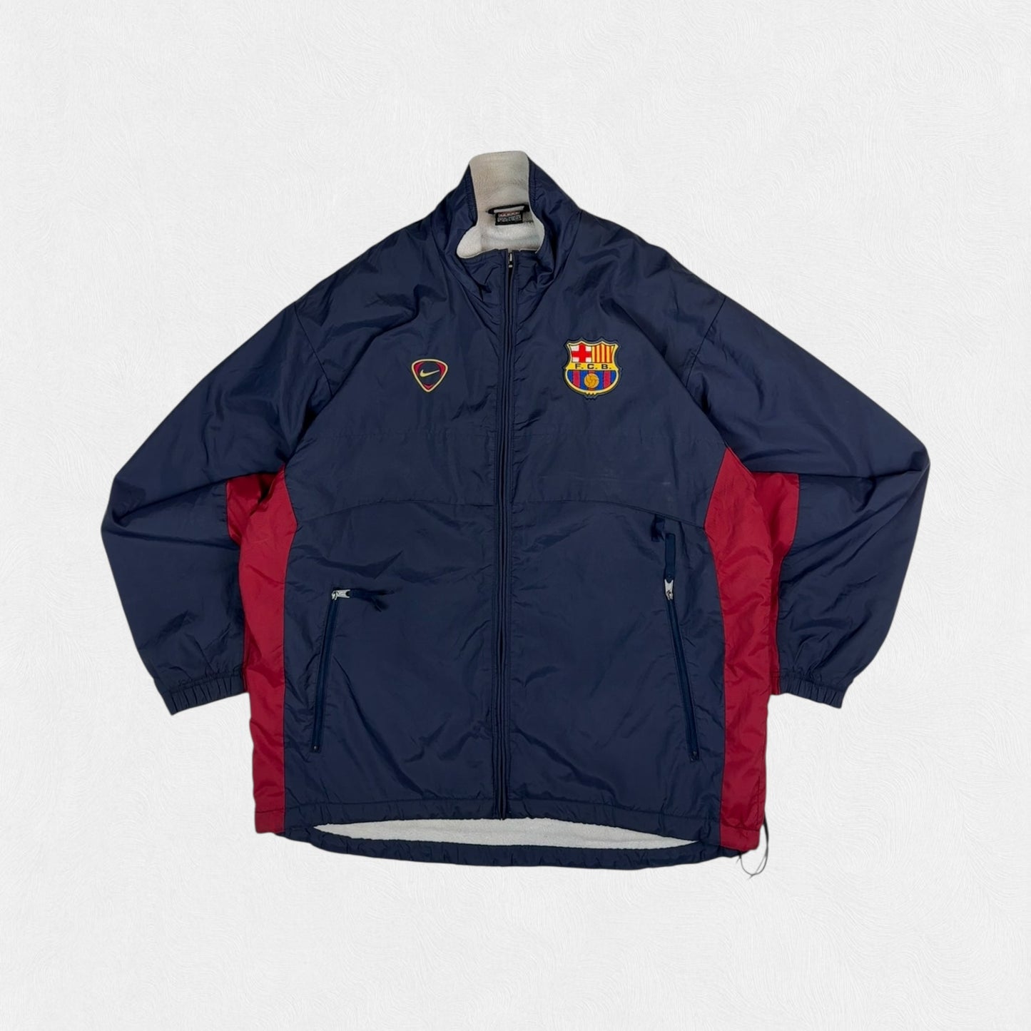 Vintage Barcelona 2000/01 Nike bench coat (M)