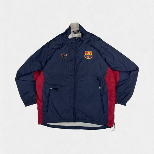 Vintage Barcelona 2000/01 Nike bench coat (M)