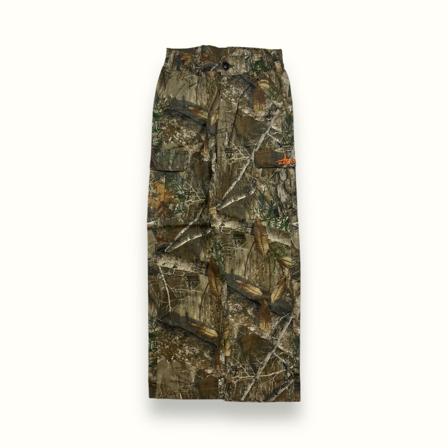 Real tree camo baggy cargo pants (W28)