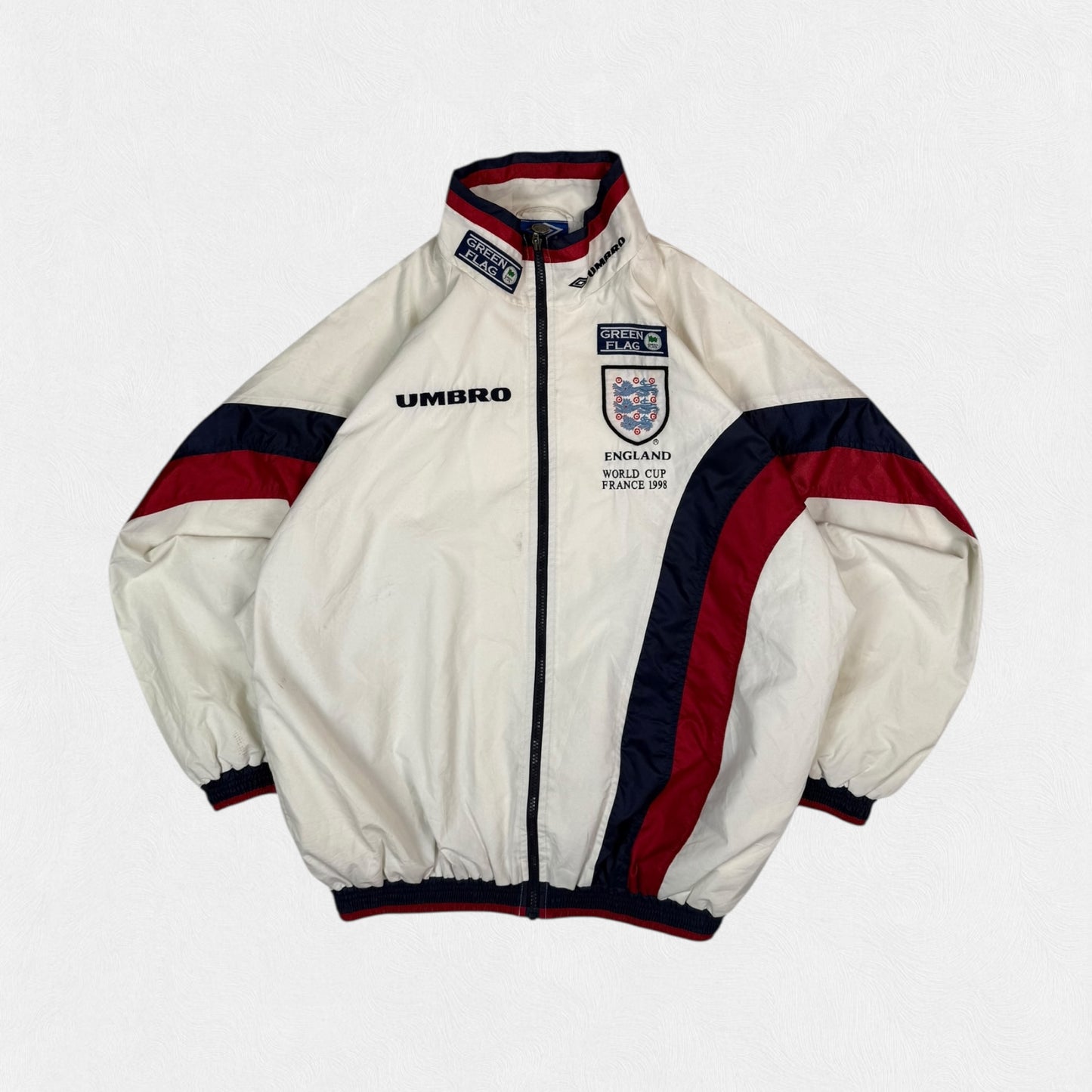 Vintage England 1998 world cup Umbro football track jacket (XL)