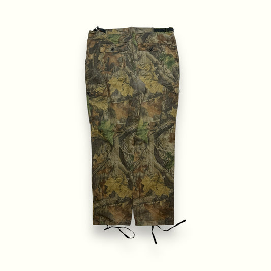 Real tree baggy camo cargo pants (W40)