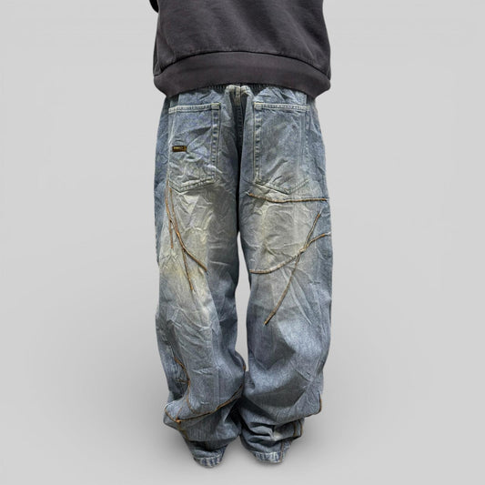 Vintage Brooklyn Express baggy hip hop Jeans (W36)