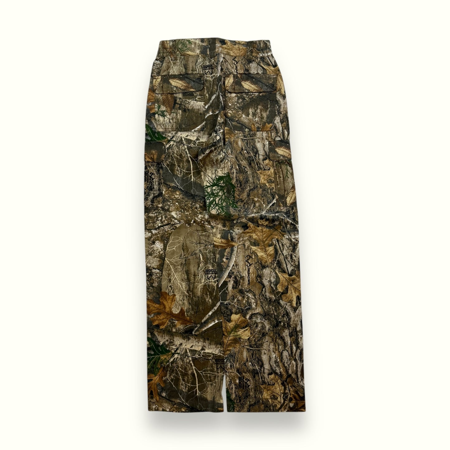 Real tree camo baggy cargo pants (W28)