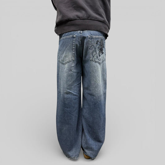Vintage Y2K baggy hip hop Jeans (W32)