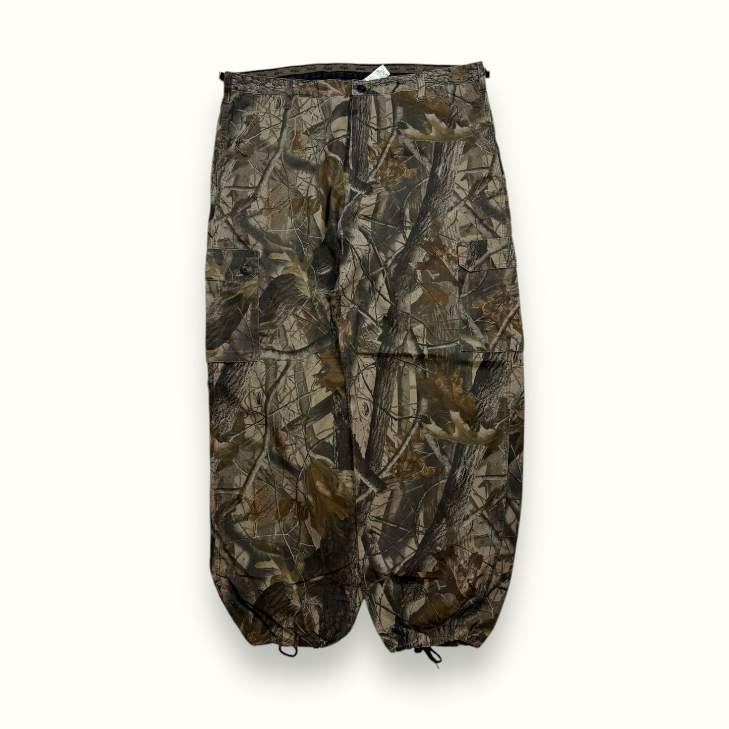 Vintage Liberty real tree baggy parachute pants (W40)