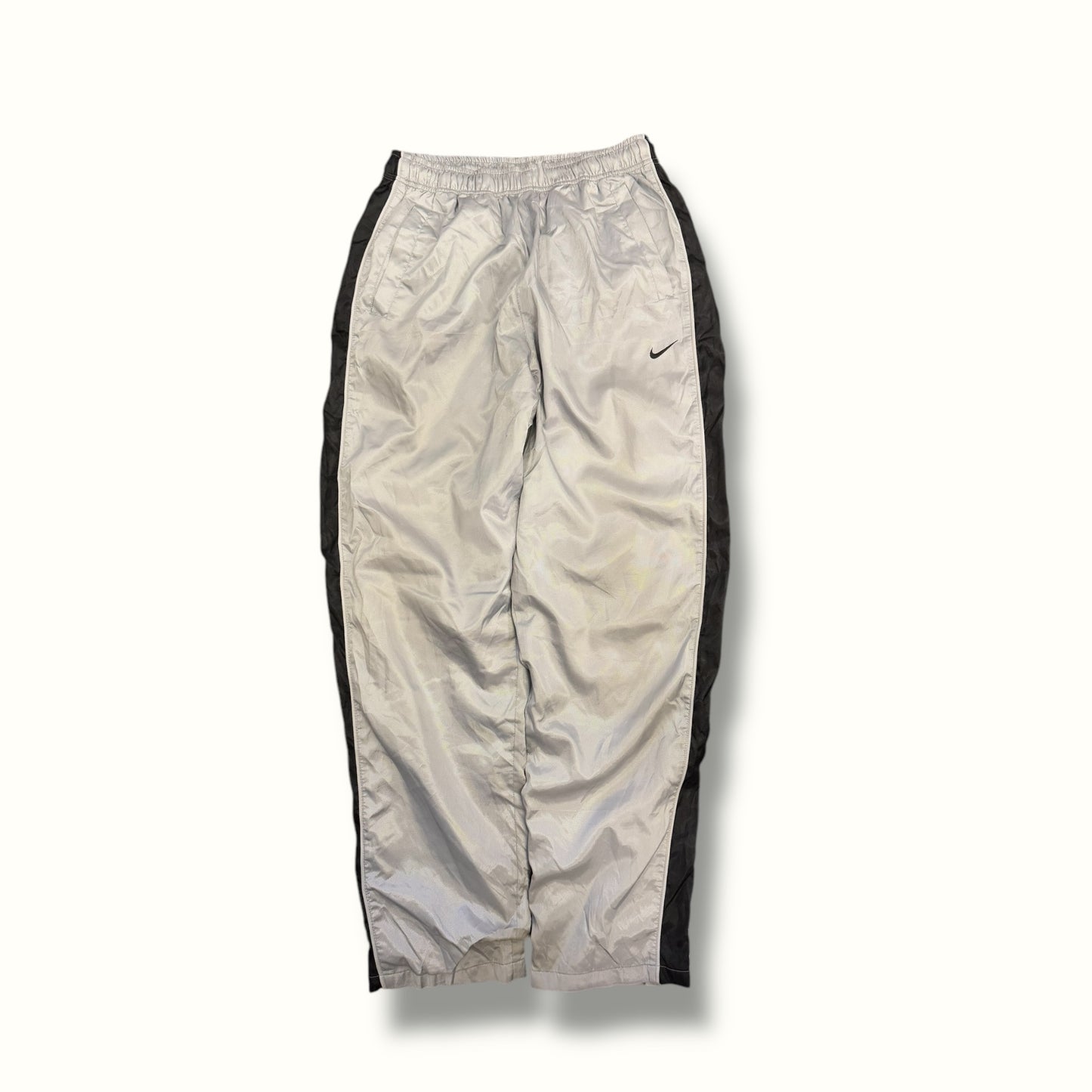 Vintage Nike baggy side stripe track pants (L)