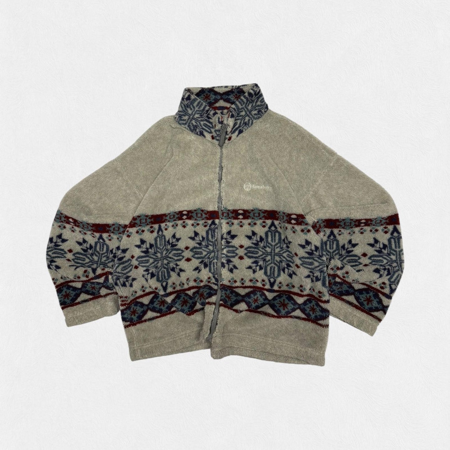 Vintage 90s Sergio Tacchini sherpa fleece (L)