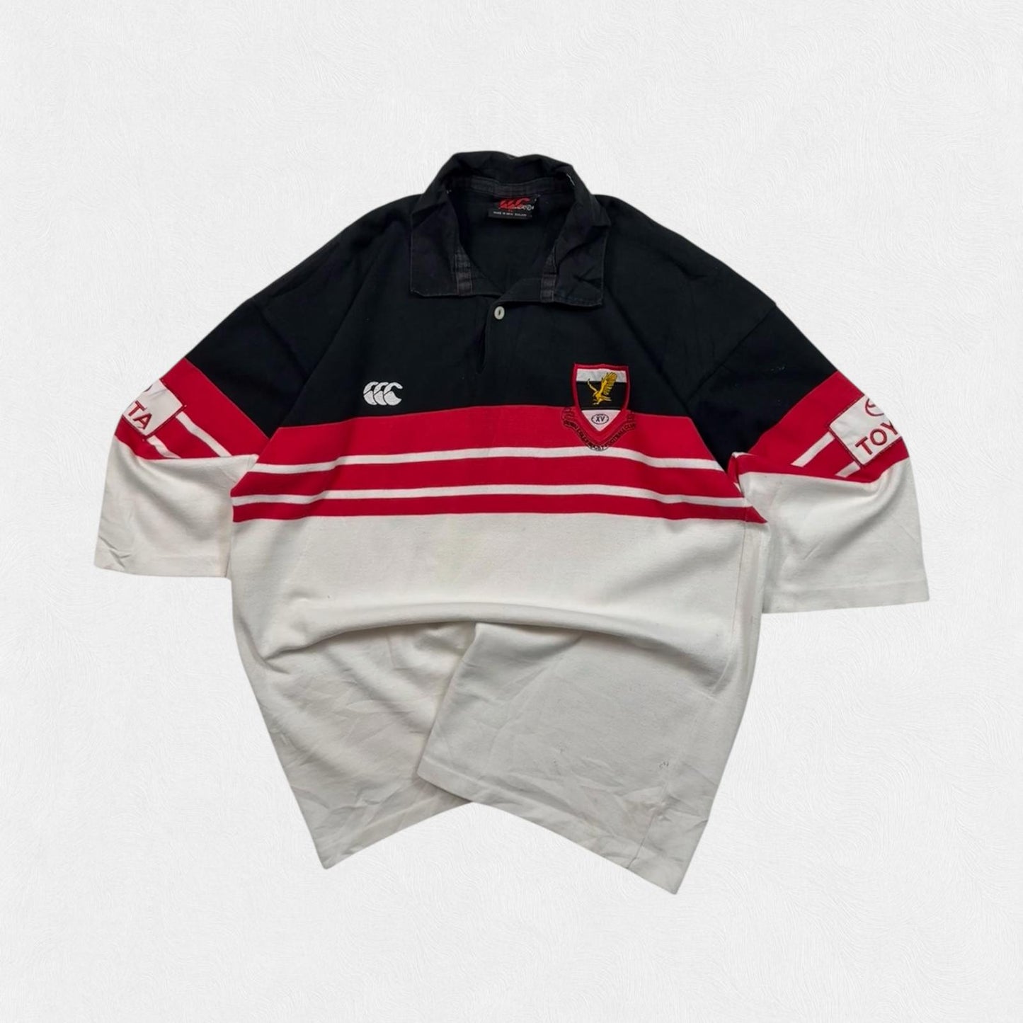 Vintage 90s Dubai Exiles Canterbury rugby shirt (XL)