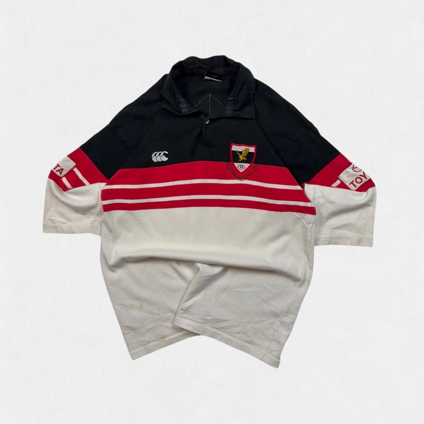 Vintage 90s Dubai Exiles Canterbury rugby shirt (L)