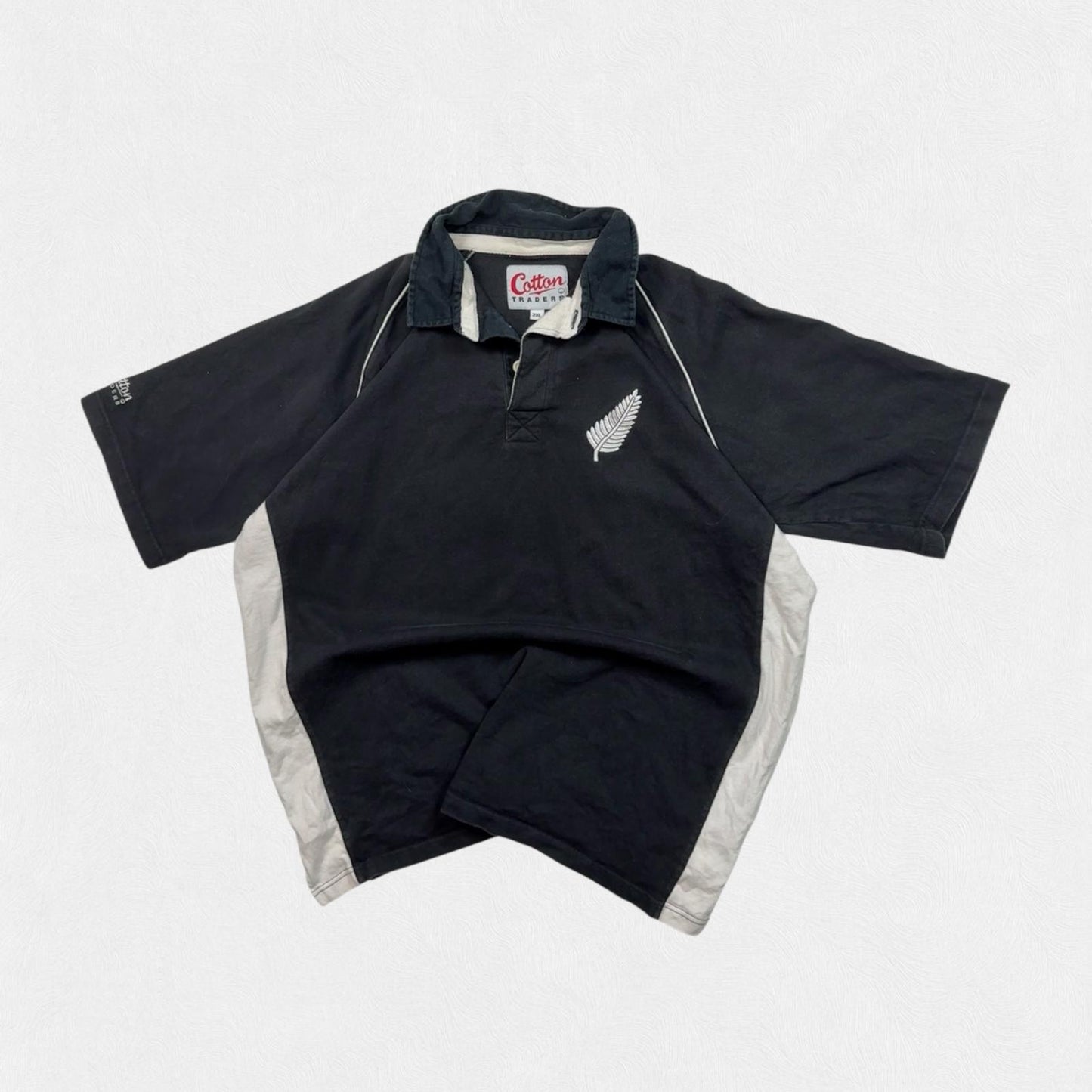 Vintage 90s New Zealand supporters rugby shirt (XXL)