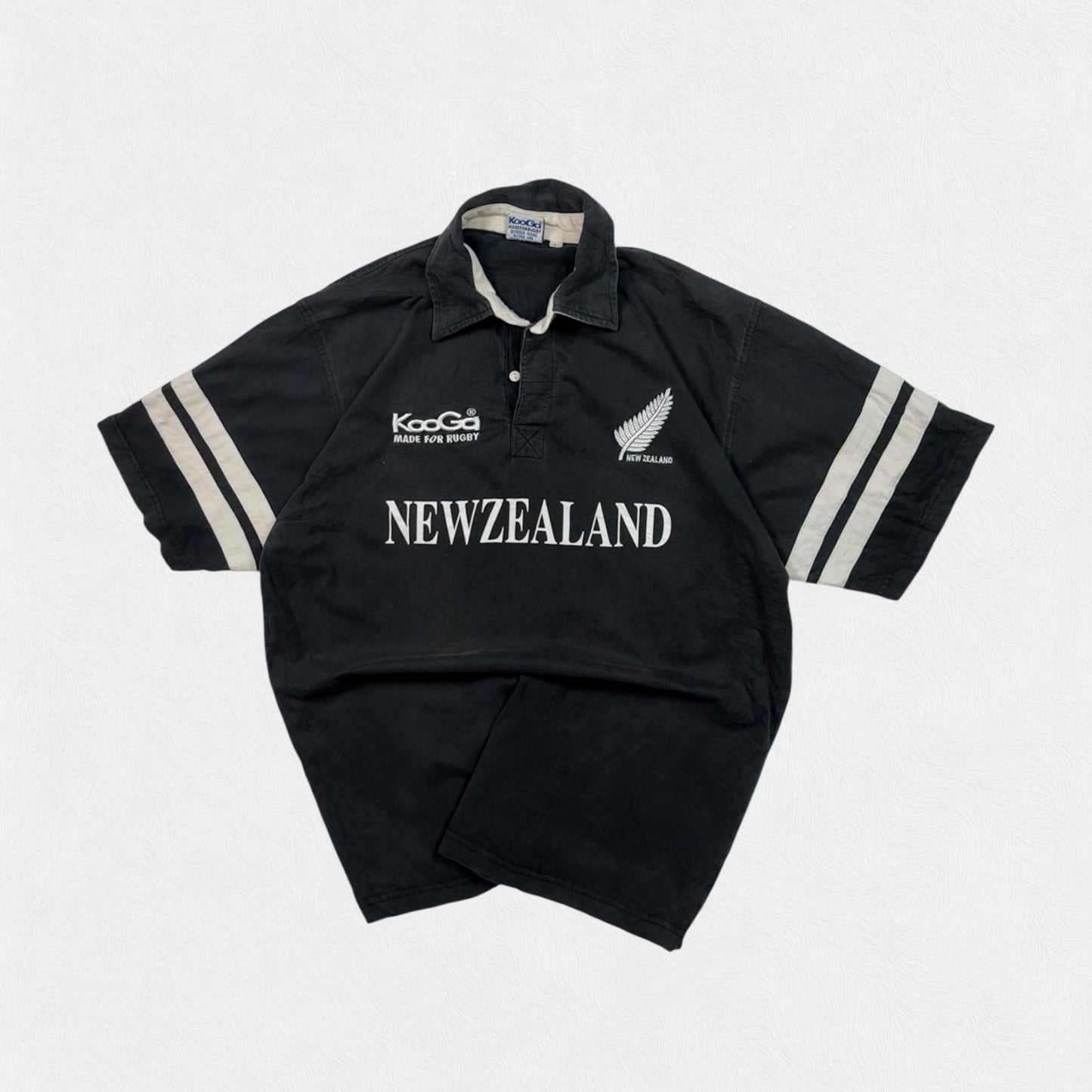 Vintage New Zealand All Blacks Kooga rugby shirt (L)