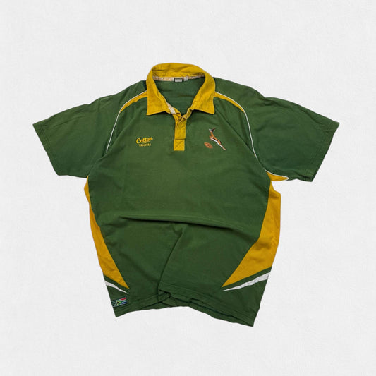 South Africa Springboks Cotton Traders rugby shirt (XXL)