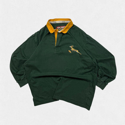 Vintage 90s South Africa Cotton Traders rugby shirt (L)