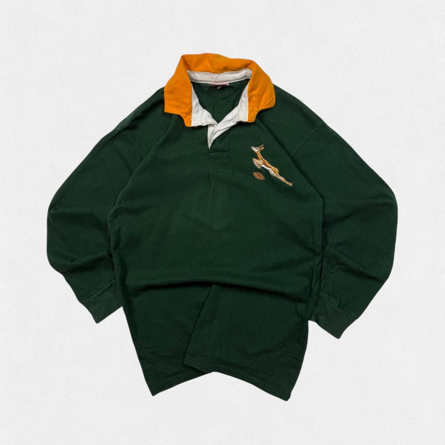 Vintage 80s South Africa Cotton Traders rugby shirt (S)