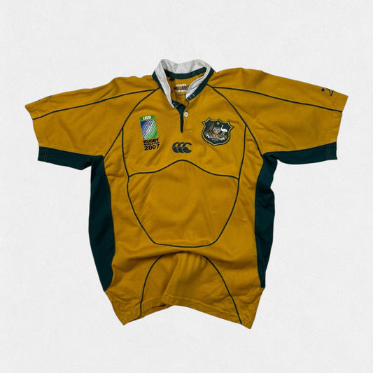 Vintage Australia 2007 world cup Canterbury rugby union shirt (M)