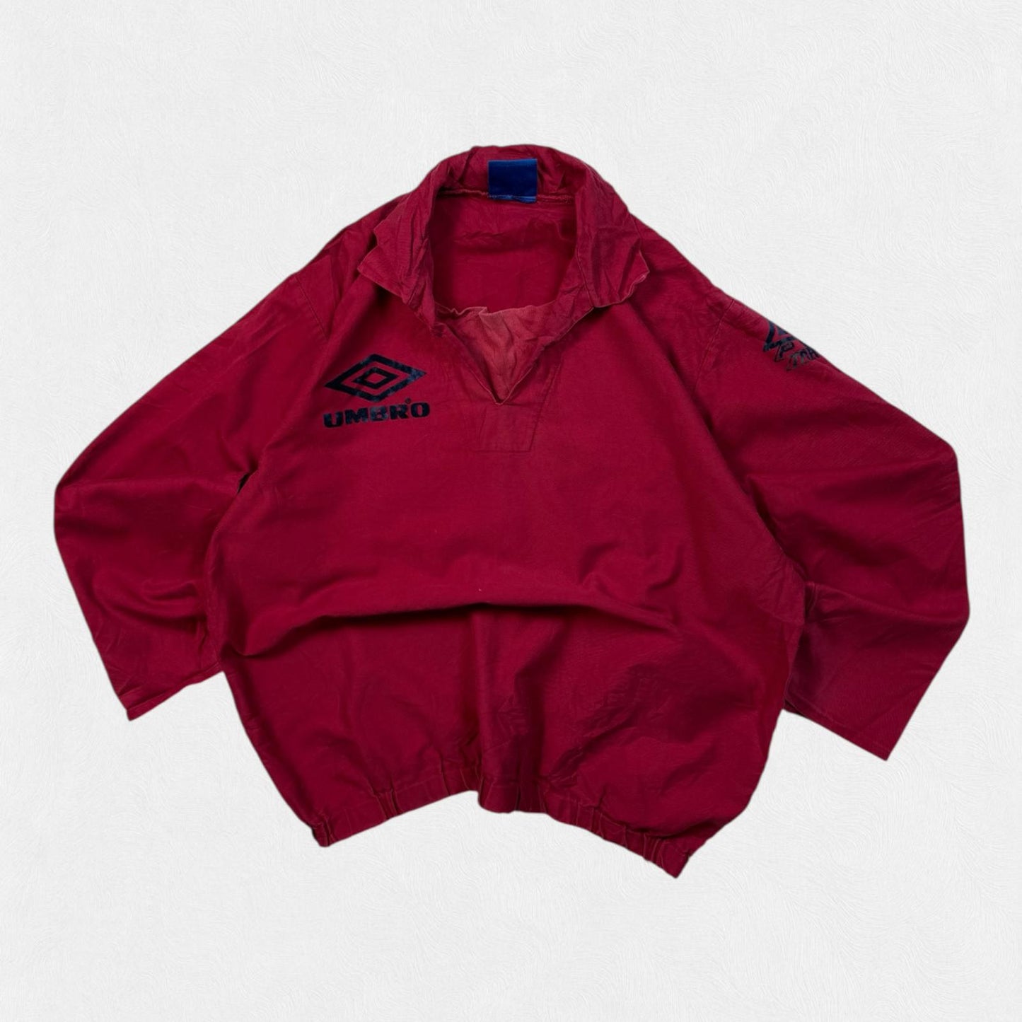 Vintage 90s umbro pro training drill top (L)