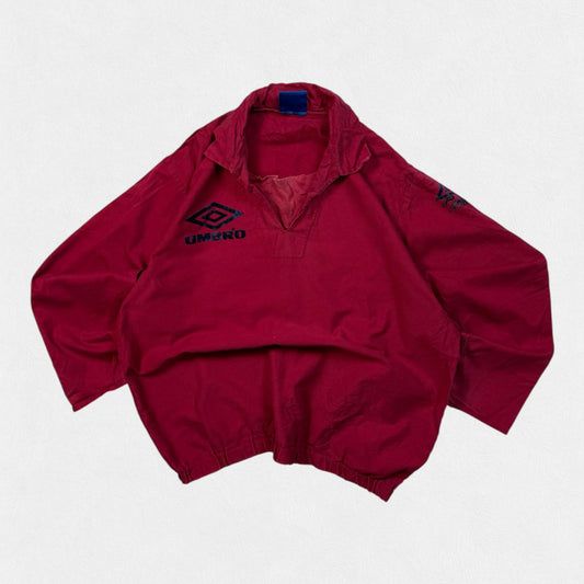 Vintage 90s umbro pro training drill top (L)