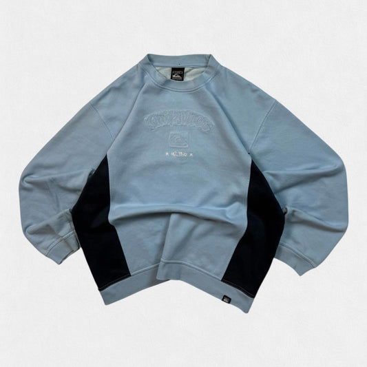 Vintage Y2K Quiksilver spell out sweatshirt (XL)