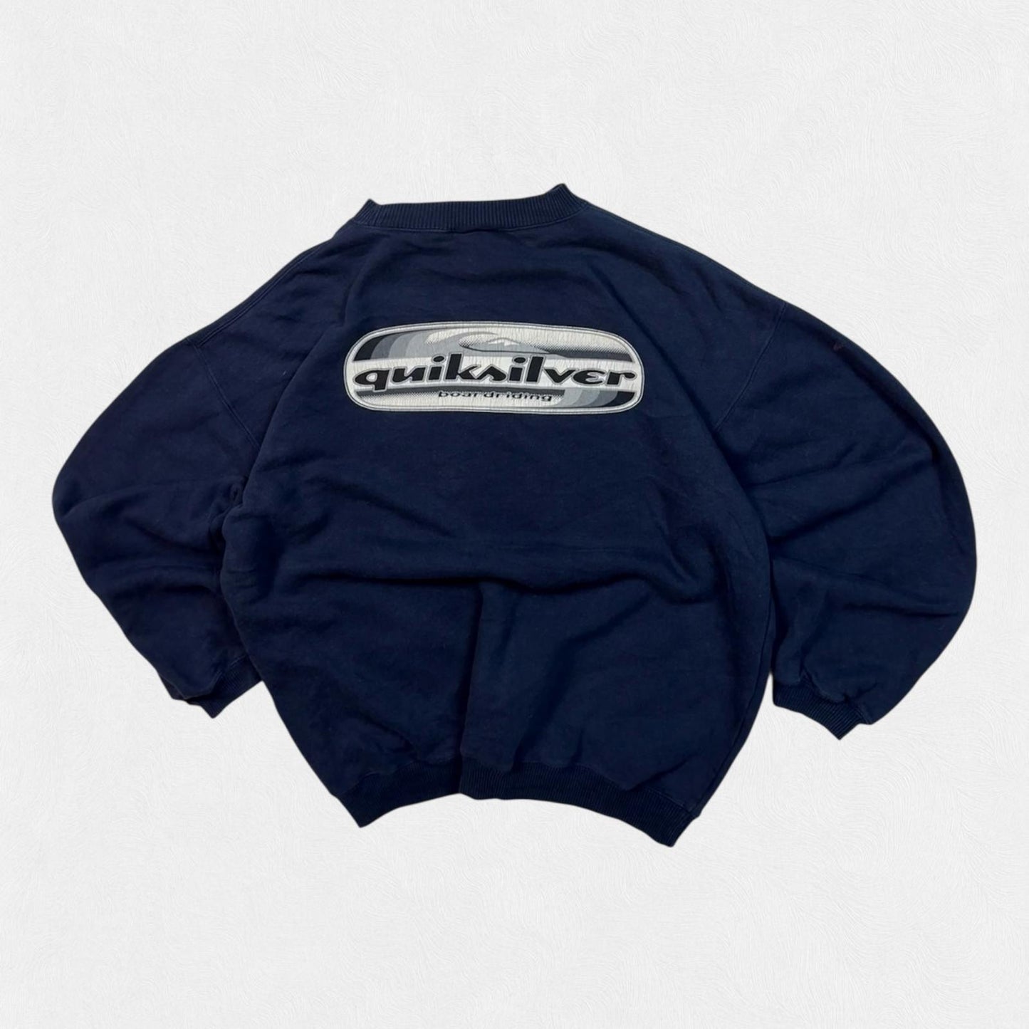Vintage Y2K Quiksilver spell out sweatshirt (L)