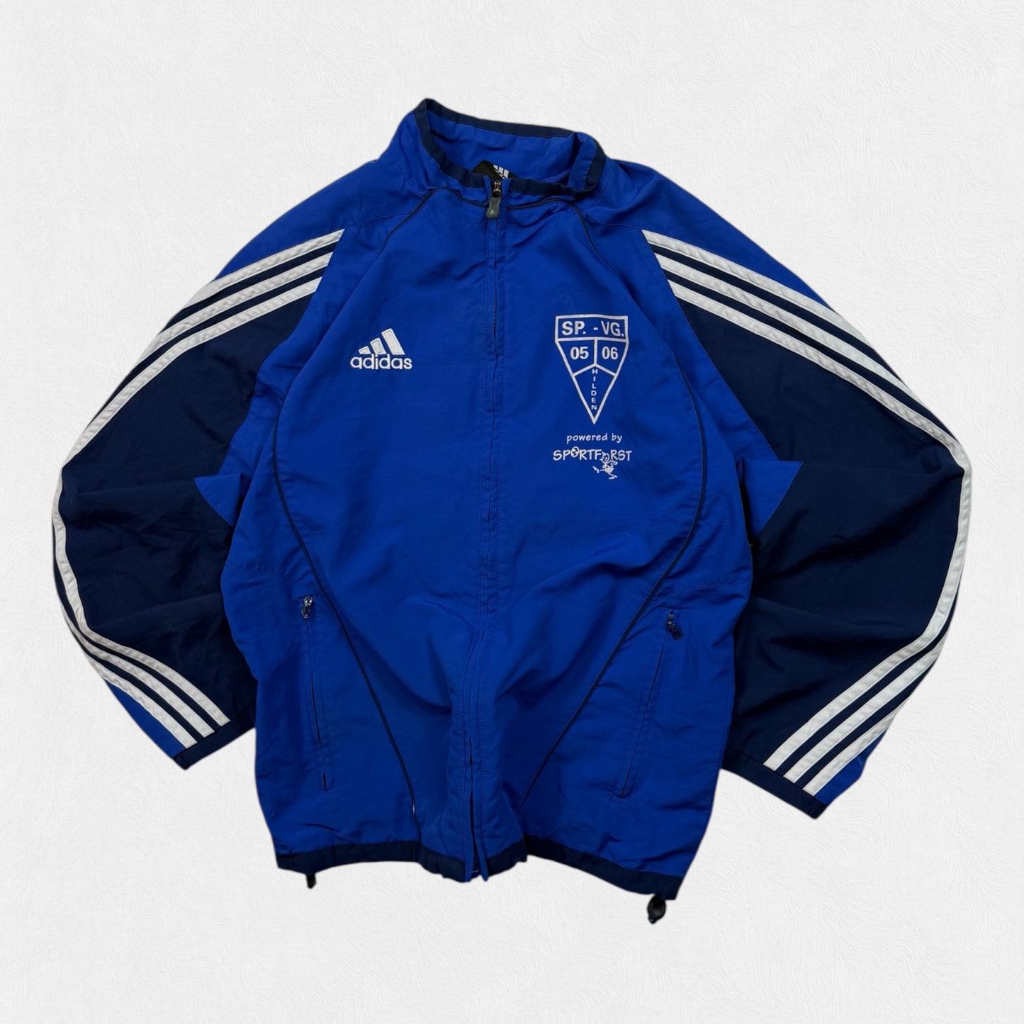 Vintage Adidas football track jacket (S)