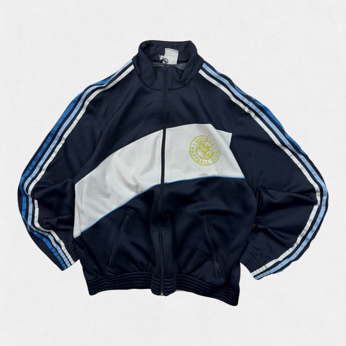 Vintage Adidas football club track jacket (L)
