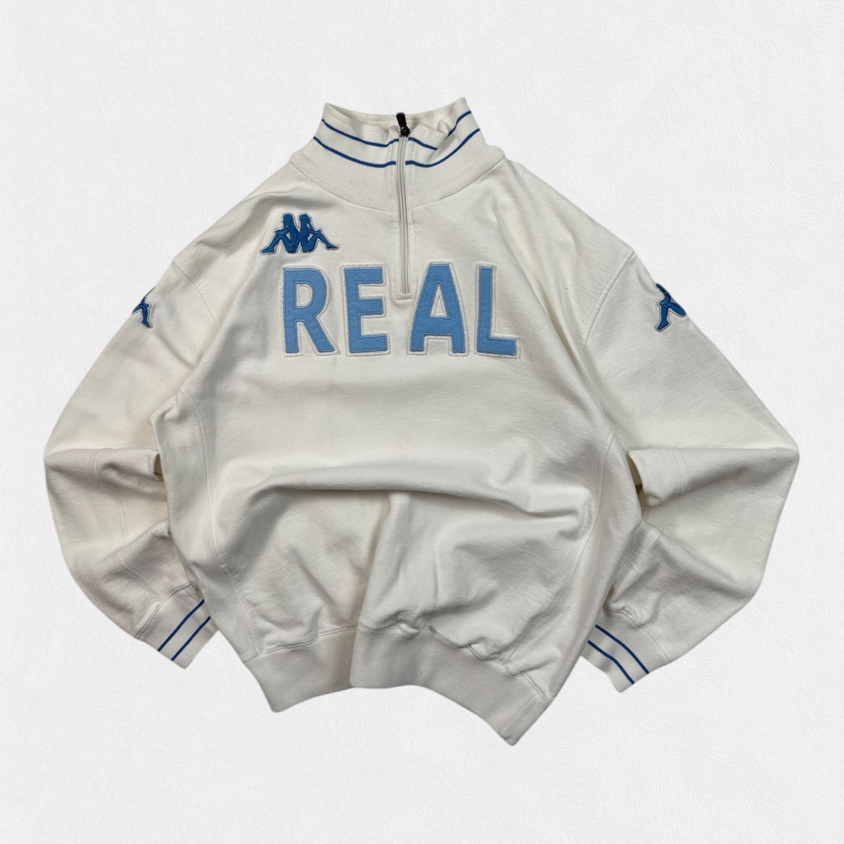 Vintage Kappa Real quarter zip sweatshirt (L)