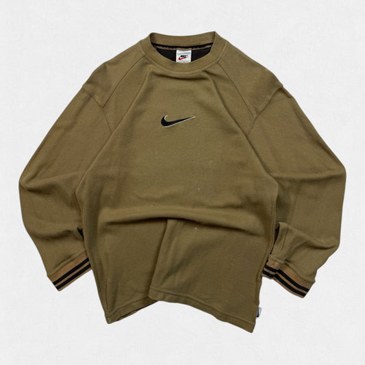 Vintage 90s Nike centre swoosh sweatshirt (S)