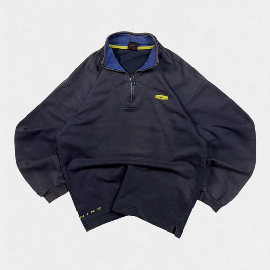 Vintage 90s Nike quarter zip sweatshirt (S)