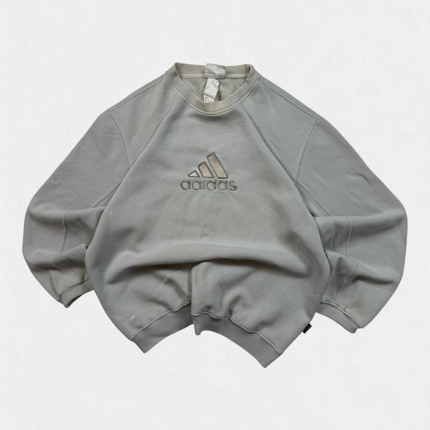 Vintage 90s Adidas centre logo sweatshirt (M)