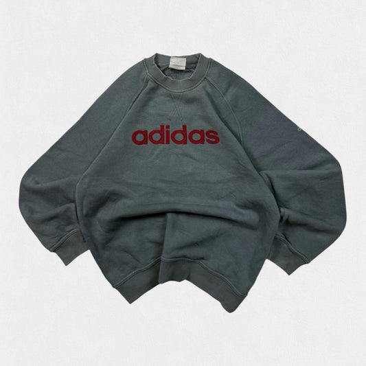 Vintage Adidas spell out sweatshirt (S)