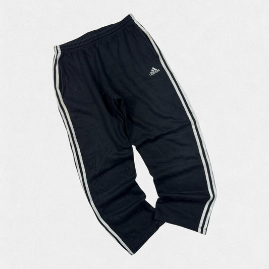 Vintage 90s adidas side stripe baggy joggers (L)