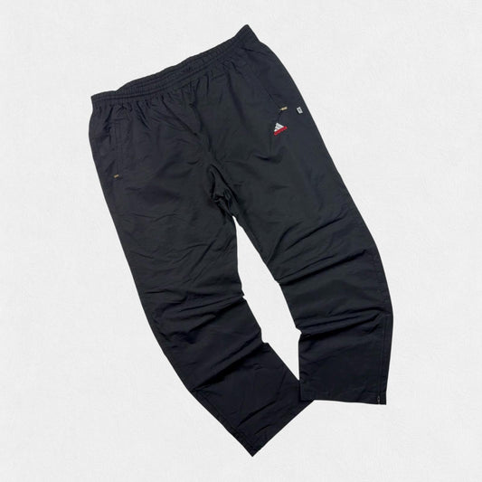 Vintage 90s Adidas small logo baggy track pants (XL)