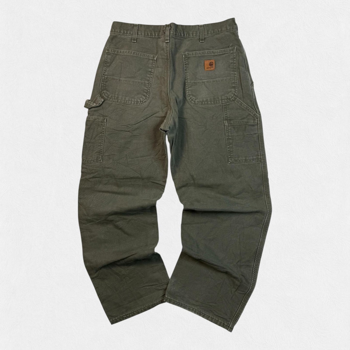 Carhartt fleece lined baggy carpenter pants (W33)