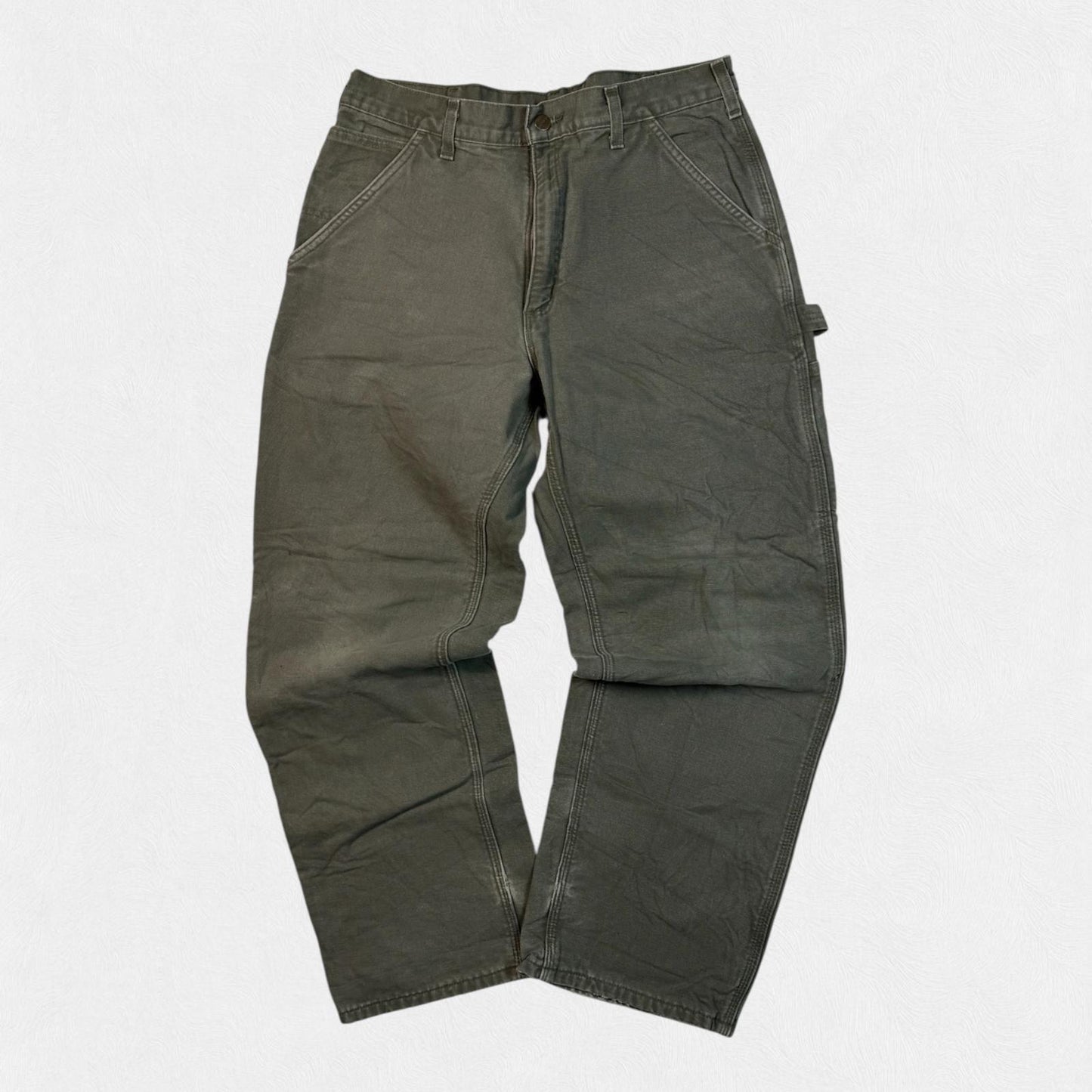 Carhartt fleece lined baggy carpenter pants (W33)