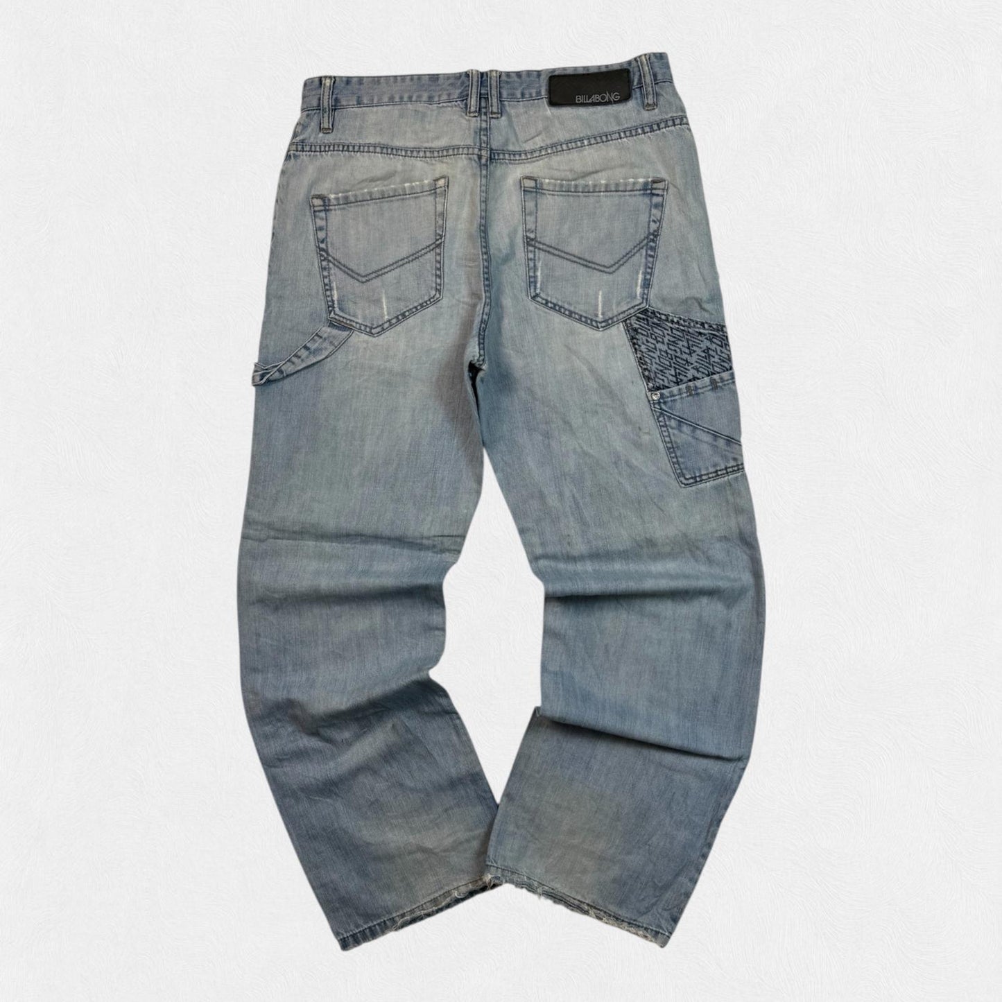 Vintage Y2K Billabong baggy hip hop Jeans (W34)