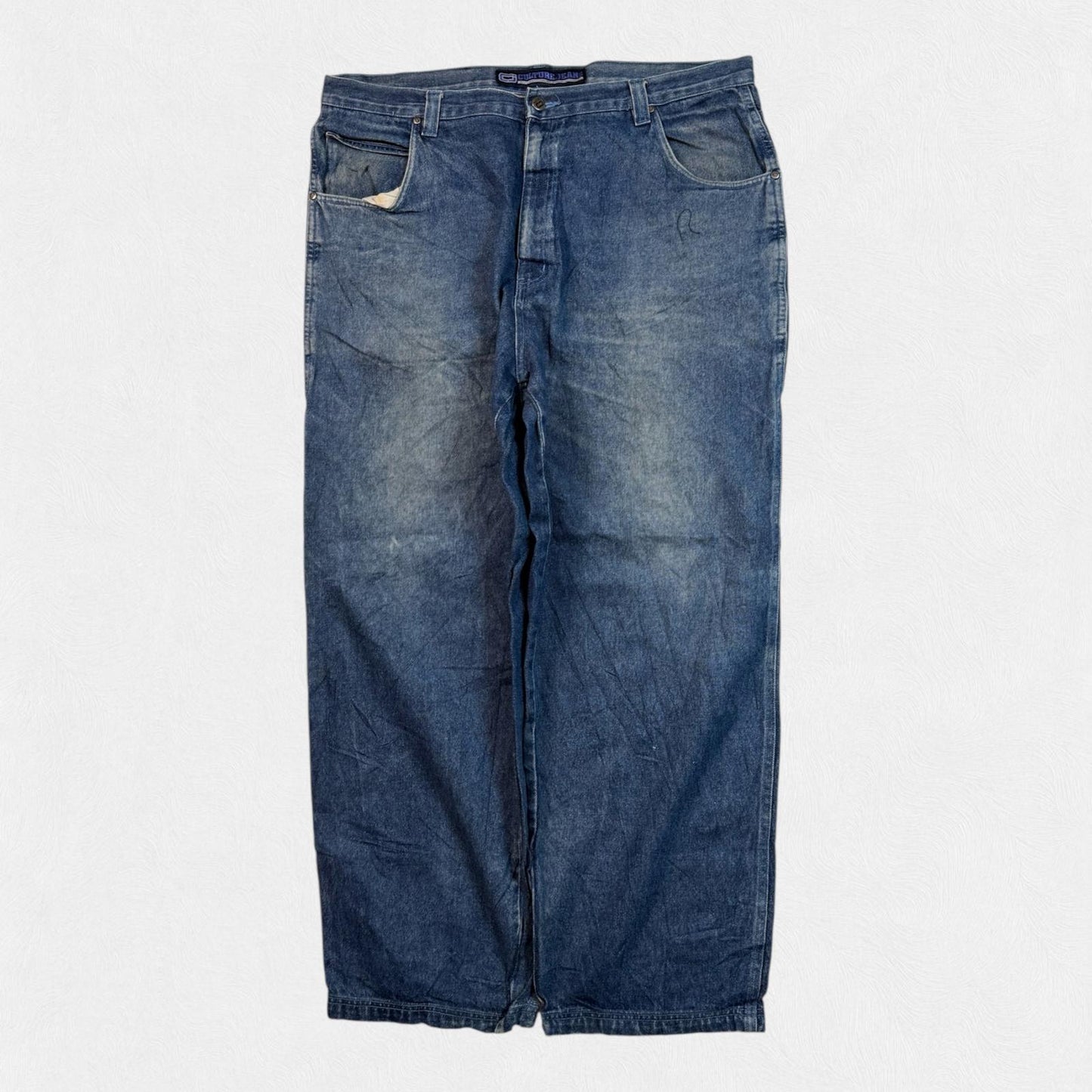 Vintage Y2K baggy hip hop carpenter jeans (W42)