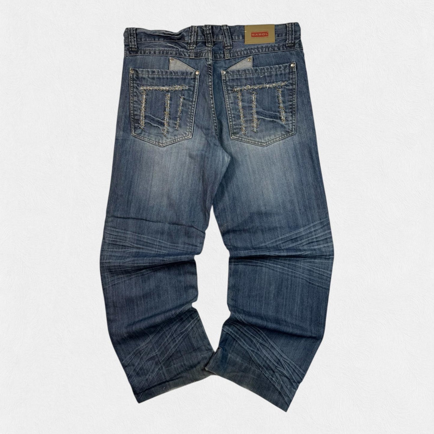 Vintage Y2K baggy hip hop jeans (W36)