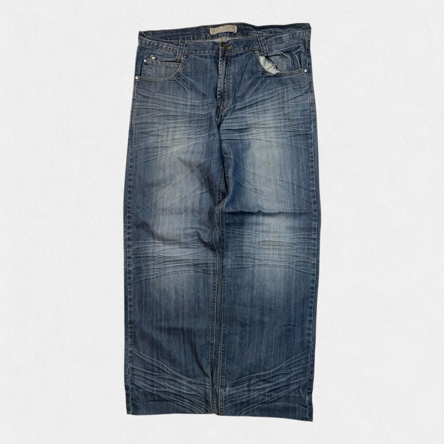 Vintage Y2K baggy hip hop jeans (W36)