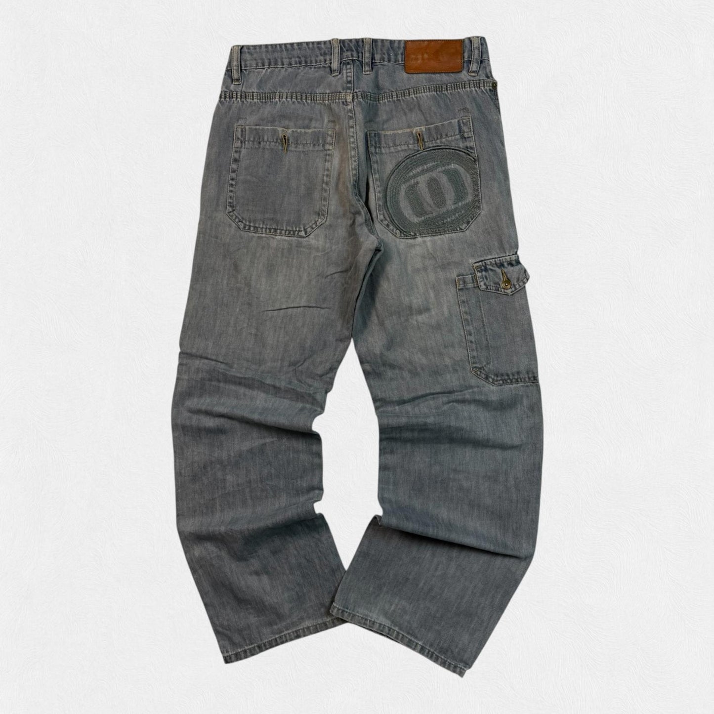 Vintage Y2K Animal baggy hip hop Jeans (W32)