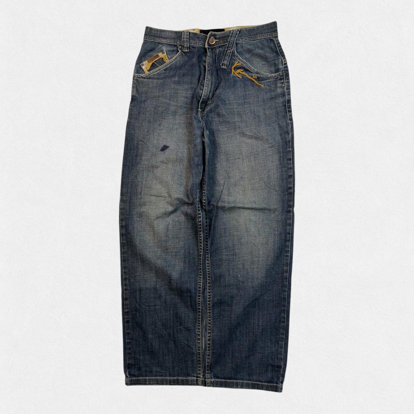 Vintage Karl Kani baggy hip hop jeans (W30)